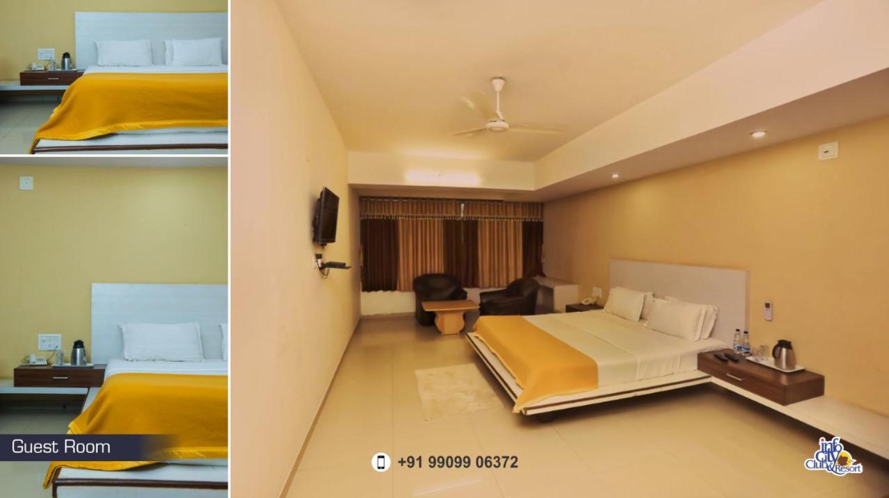 Infocity Club And Resort Gandhinagar Zewnętrze zdjęcie